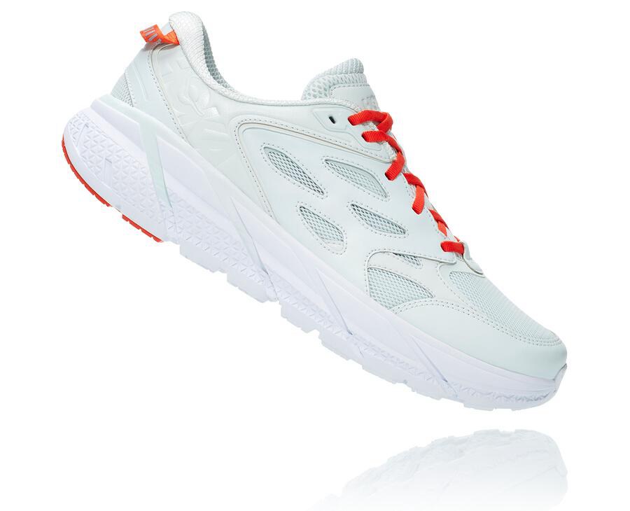 Hoka One One Koşu Ayakkabısı Erkek Mavi/Kırmızı - Clifton L - OP6320851